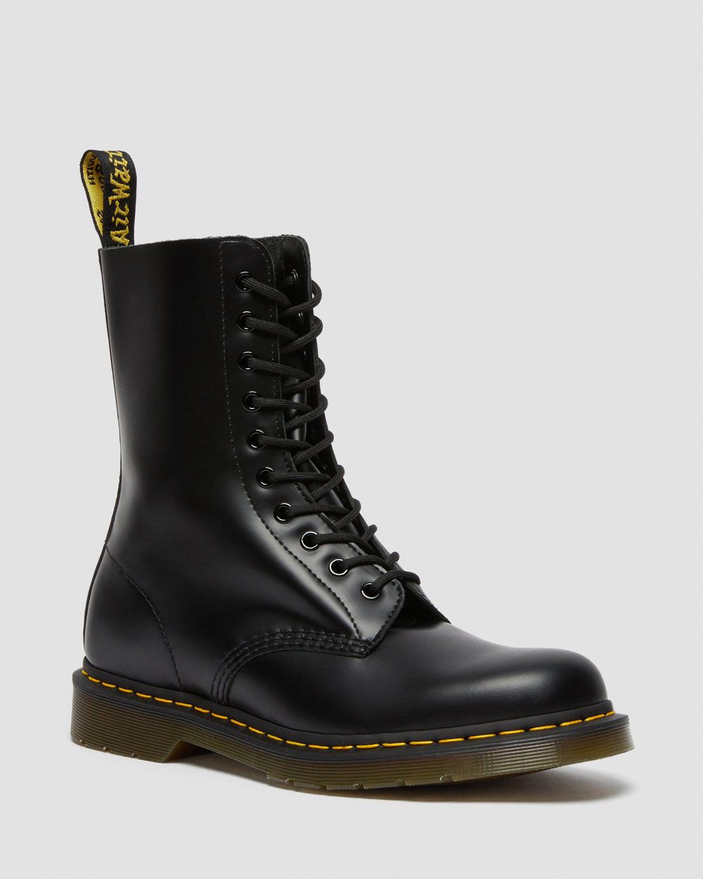 Dr Martens 1490 Smooth Kožené Čižmy Damske ( Čierne ) SK 630-TFGJVE